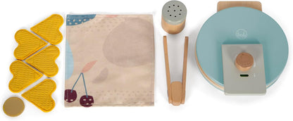 Small Foot - Small Foot - Houten Wafelijzer Speelset 10dlg.