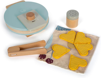 Small Foot - Small Foot - Houten Wafelijzer Speelset 10dlg.