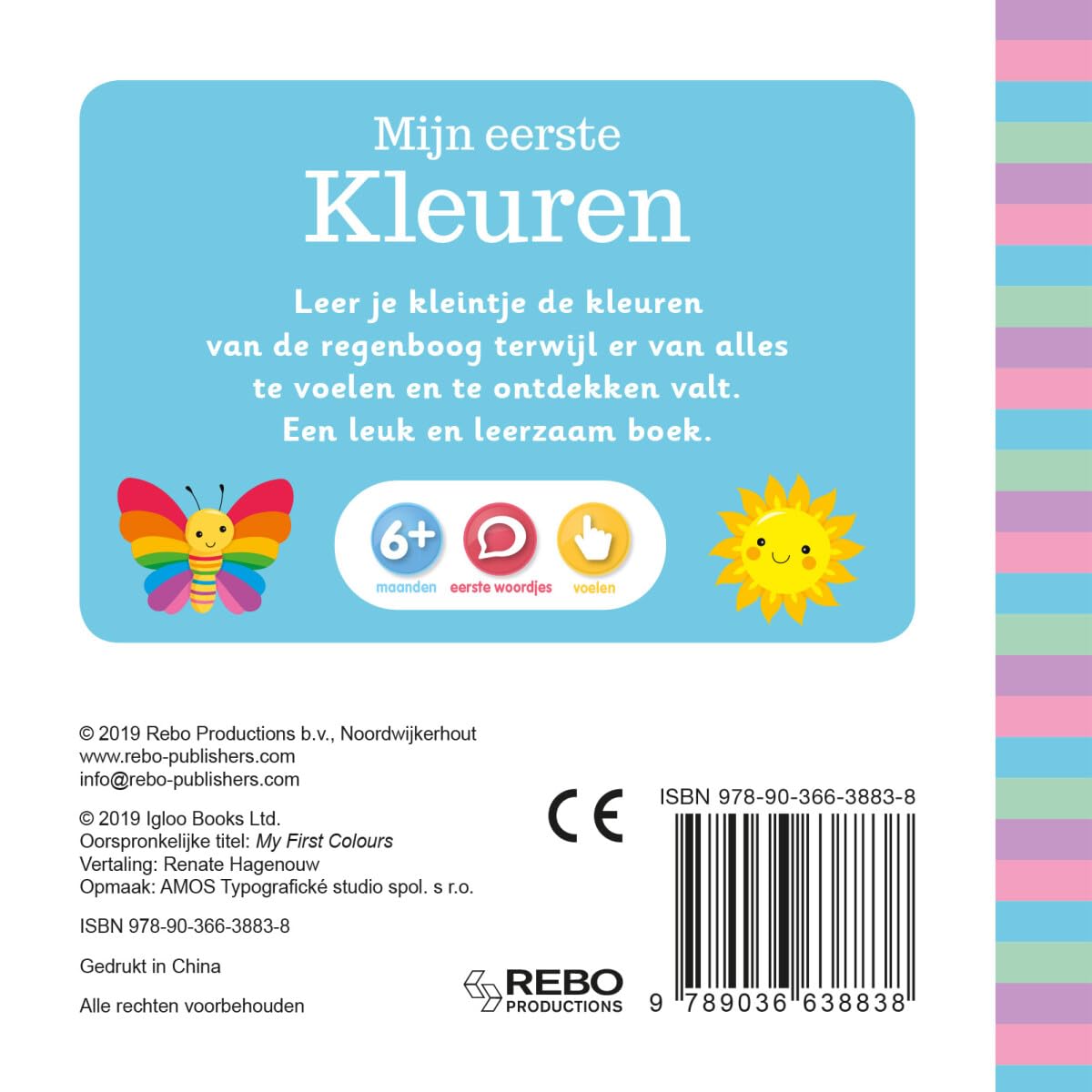 Mijn eerste kleuren: Op elke bladzijde iets te voelen