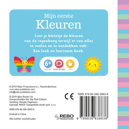 Mijn eerste kleuren: Op elke bladzijde iets te voelen