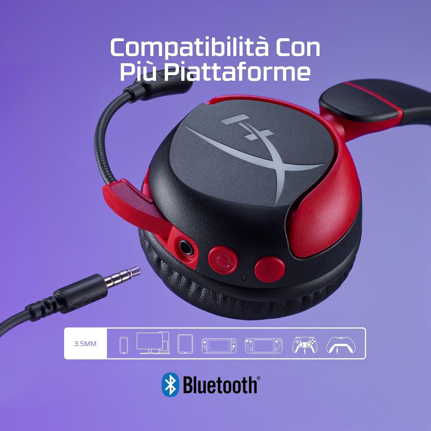 HyperX Cloud Mini Wireless Black Red