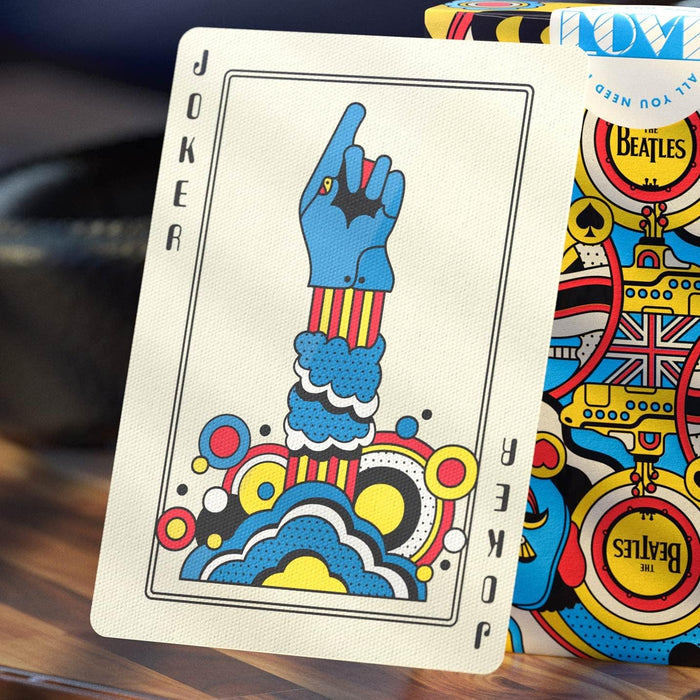 theory11 Yellow Submarine Special Edition Playing Cards