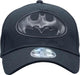 DC Comics Batman All Black Rubber Logo Baseball Cap