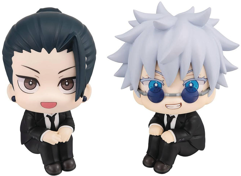 Megahouse Figurine Satoru Gojo Suit Ver.&Suguru Geto Suit Ver. Jujutsu Kaisen - Lookup - Set with Gift 11cm Multicolor MH839207