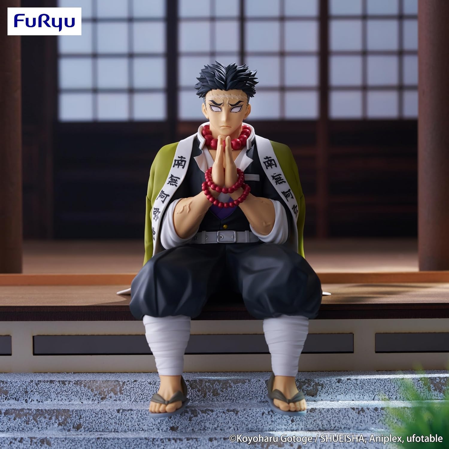 FURYU Corporation-Demon Slayer: Kimetsu no Yaiba Noodle Stopper Figure -Himejima Gyomei-