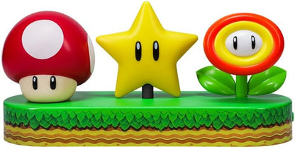 Paladone Super Mario Icon Light - Officially Licensed Mario Brothers Free Standing Desk Light, Gaming Room Decor and Merchandise for Boys and Girls, Nightlight Gift Accessory for Bedroom