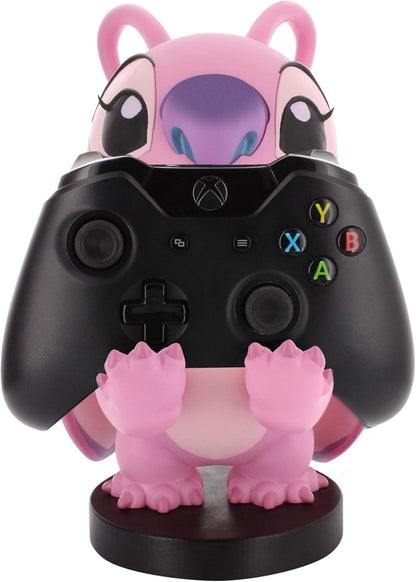 Cable Guys - Disney Angel Stitch Gaming Accessories Holder & Phone Holder for Most Controller (Xbox, Play Station, Nintendo Switch) & Phone