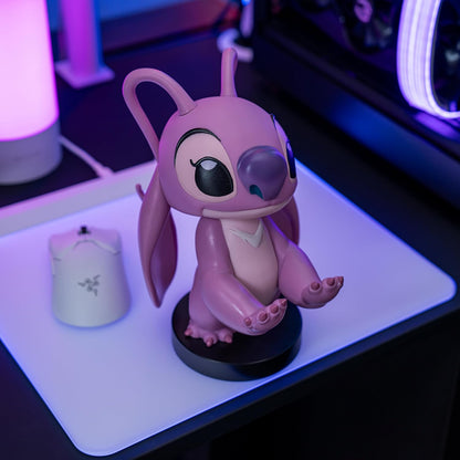 Cable Guys - Disney Angel Stitch Gaming Accessories Holder & Phone Holder for Most Controller (Xbox, Play Station, Nintendo Switch) & Phone