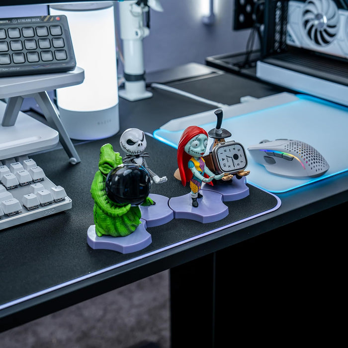 Cable Guys Holdem - The Nightmare Before Christmas Jack Skellington Collectible Small Tech Accessories & Phone Holder/Stand (iPhone, Samsung, Earbuds, Earphones