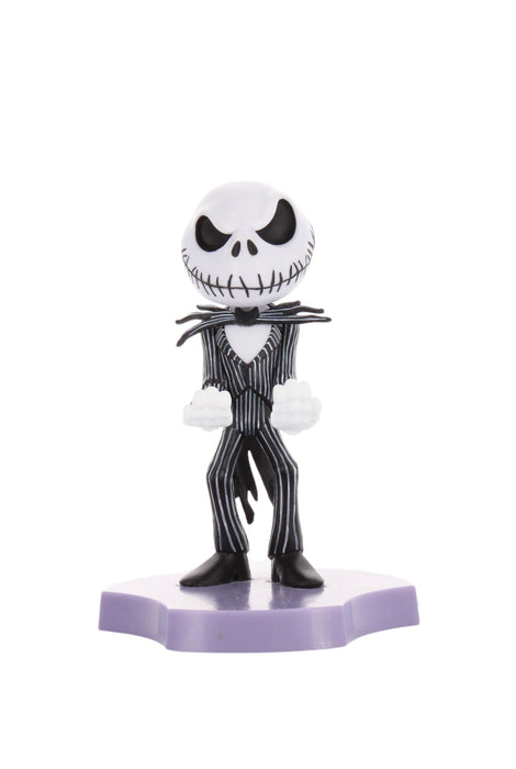 Cable Guys Holdem - The Nightmare Before Christmas Jack Skellington Collectible Small Tech Accessories & Phone Holder/Stand (iPhone, Samsung, Earbuds, Earphones