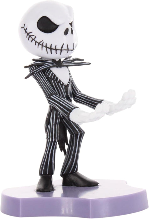 Cable Guys Holdem - The Nightmare Before Christmas Jack Skellington Collectible Small Tech Accessories & Phone Holder/Stand (iPhone, Samsung, Earbuds, Earphones