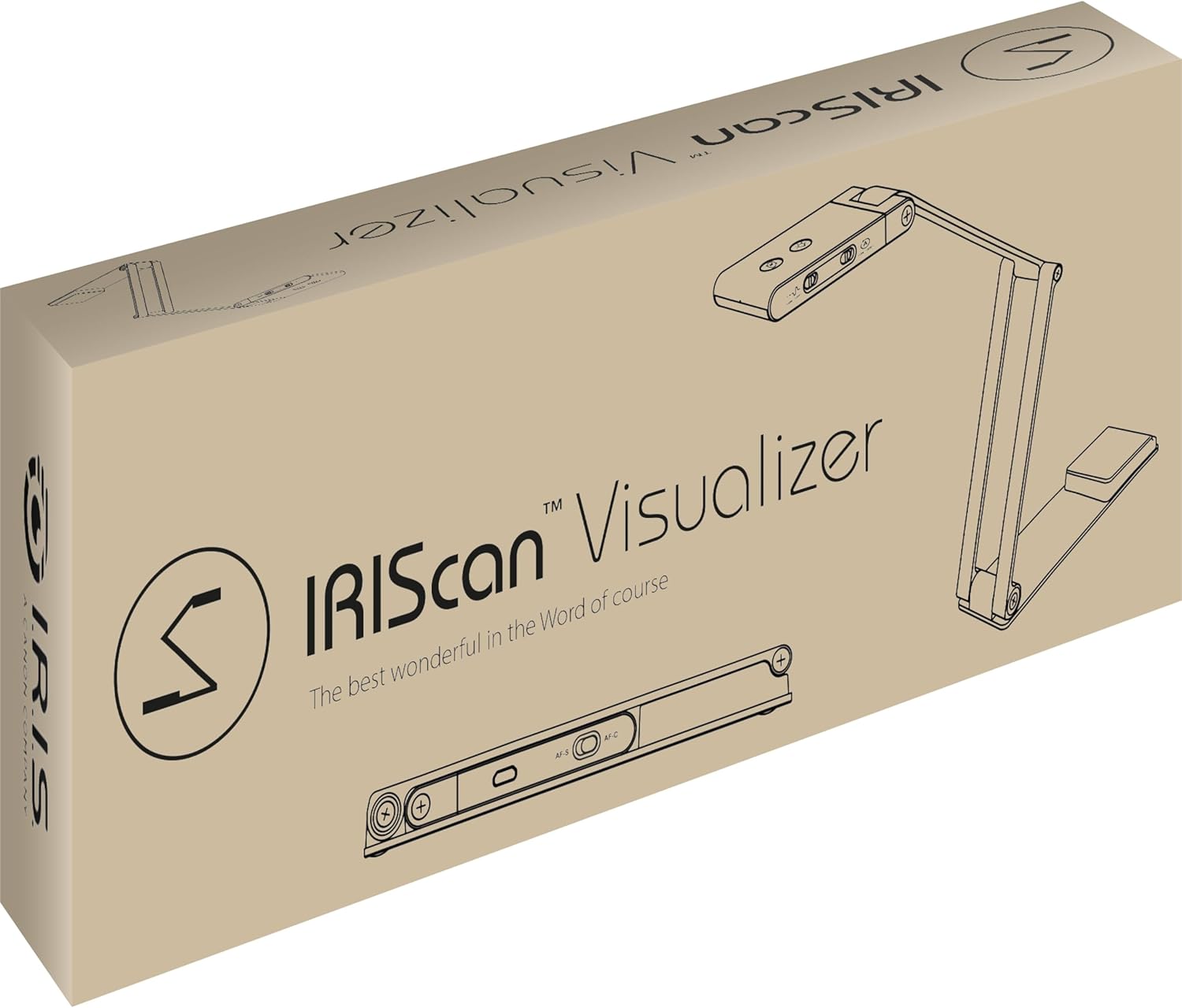 IRIScan Visualizer 7 Webcam Document Camera: 4K UltraHD | 13MP | 4 in 1 | Viewer | A3 Scanner | Portable Scanner | Video Conference | AI Micro Noise Cancellation | Auto Focus | LED | USB | WinMac