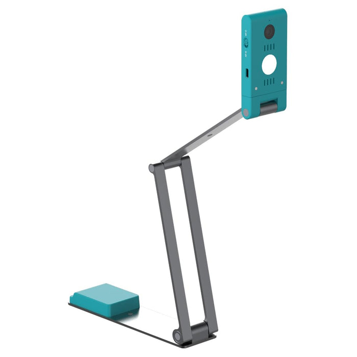 IRIScan Visualizer 7 Dyslexic cámara web documento cámara: 4K UltraHD|13MP |4 en1| visor | escáner A3|escáner portátil|vídeo conferencia|AI Micro|auto focus|LED| USB | Free Readiris DYS OCR TTS WinMac