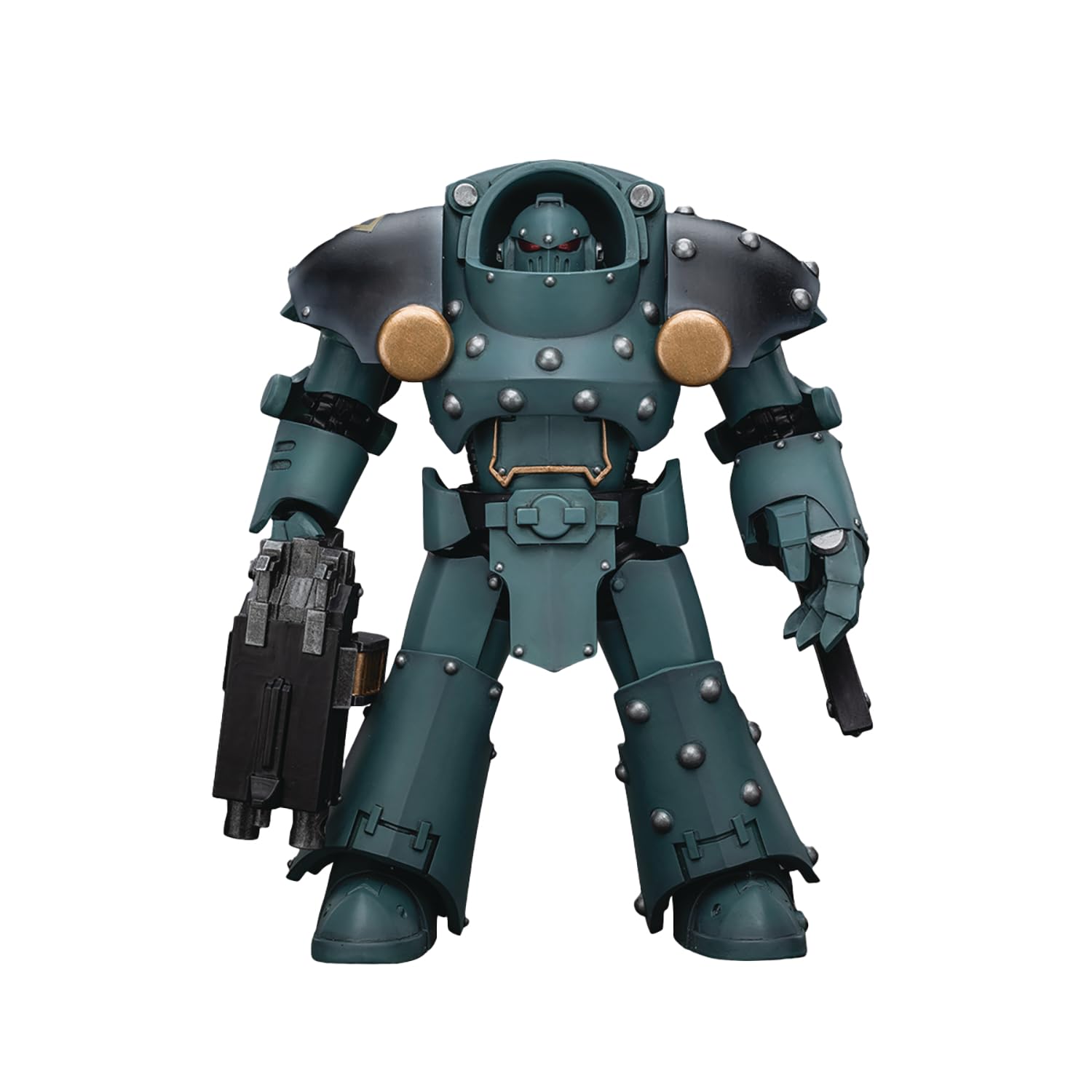 Warhammer 40k: Sons of Horus Tartaros Terminator Squad Terminator mit Combi-Bolter Chainfist Figur im Maßstab 1:18