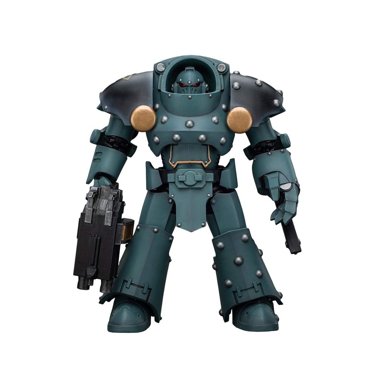Warhammer 40k: Sons of Horus Tartaros Terminator Squad Terminator mit Combi-Bolter Chainfist Figur im Maßstab 1:18