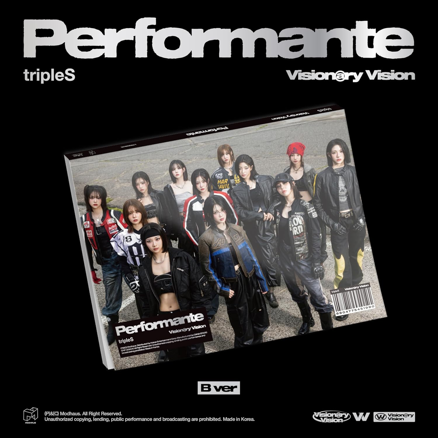 Visionary Vision - incl. Unit Polaroid Photocard, 72pg Booklet, Sticker, Photo Print, Double Class Objekt, Visual Card + Poster