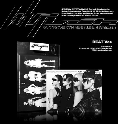 aespa 5th Mini Whiplash BEAT Ver. （韓国盤）