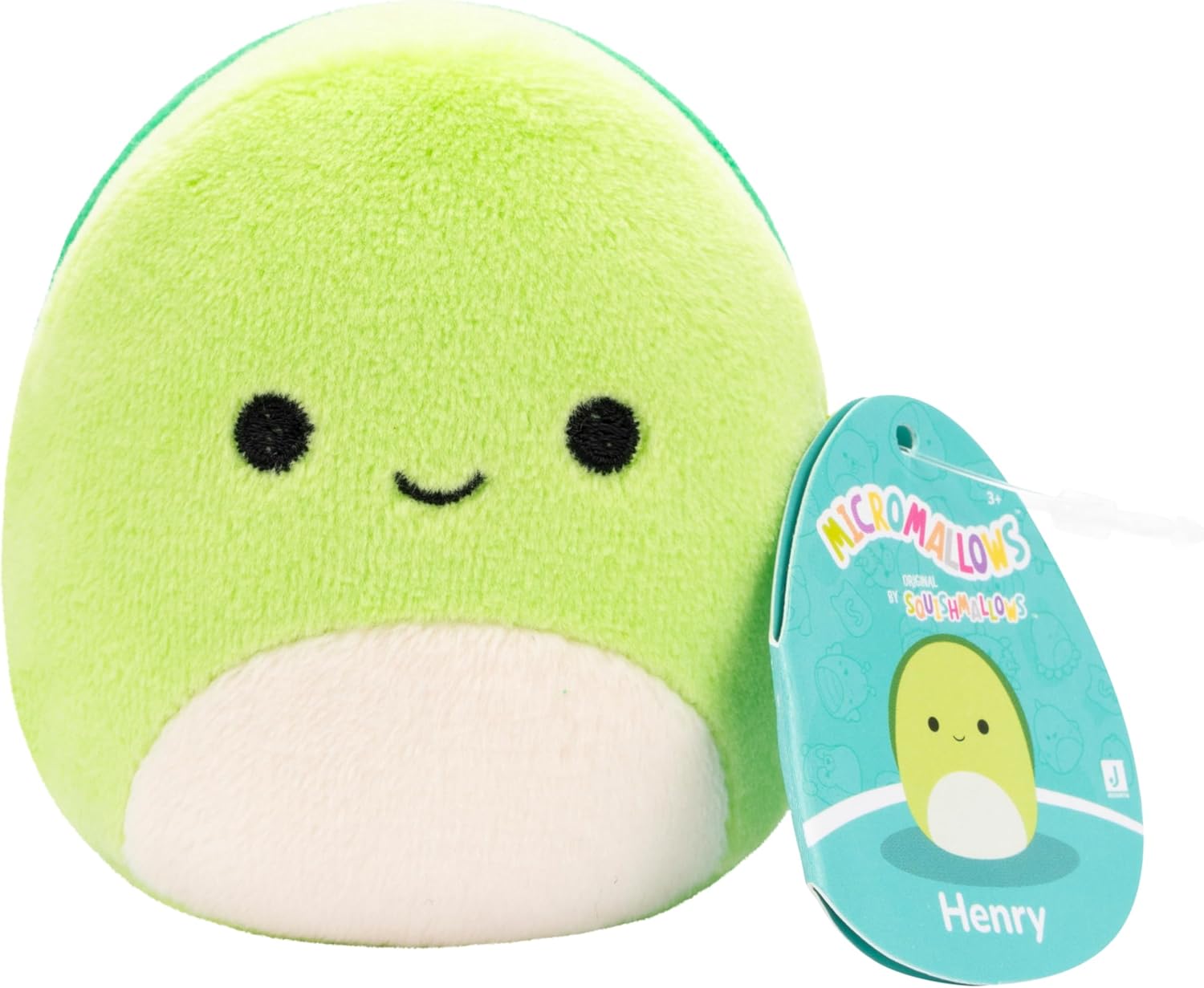 Micromallows SQMM0007 4-Pack – Clara Cupcake, Fifi Fox, Henry Turtle, Melly Milk Carton, Multicolour