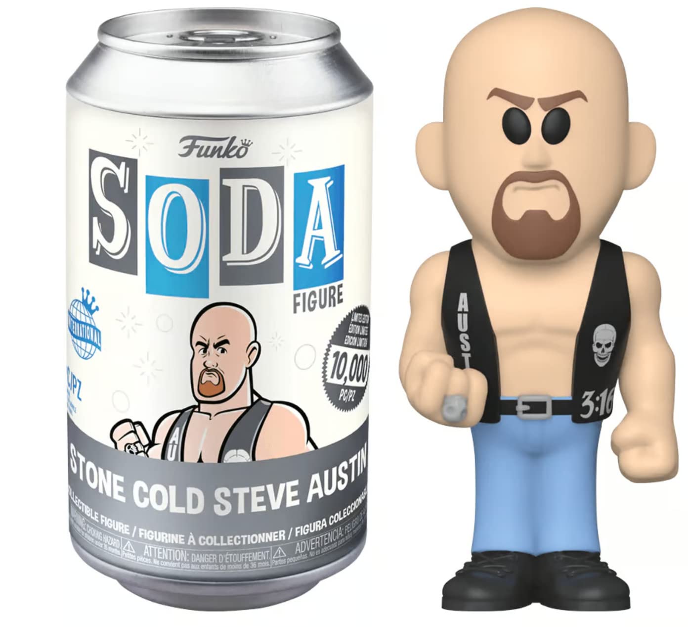 Funko Vinyl Soda: WWE   Stone Cold Steve Austin