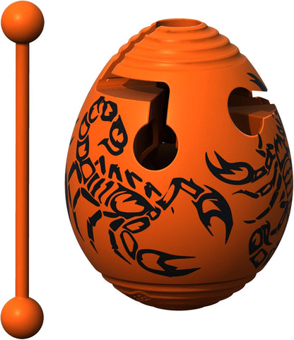 Smart Egg Scorpion: 3D Maze Puzzle and Educational Toy for Kids, Level 10 in a Brain Teaser Series - Challenge and Fun in Solving the Labyrinth inside The Egg