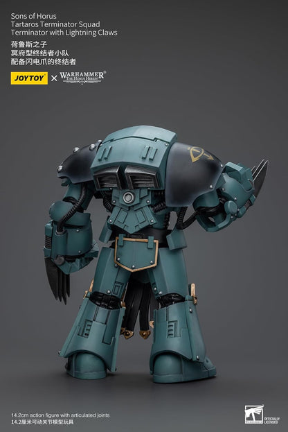 Warhammer 40k: Sons of Horus Tartaros Terminator Squad Terminator with Lightning Claws 1:18 Scale Action Figure