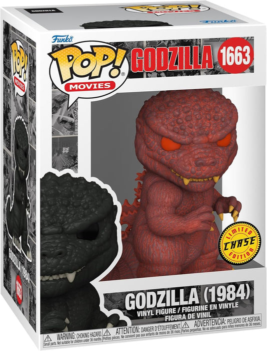 Funko Pop! Movies: Godzilla 70th Anniversary - Godzilla 1984 with Chase, (Style May Vary