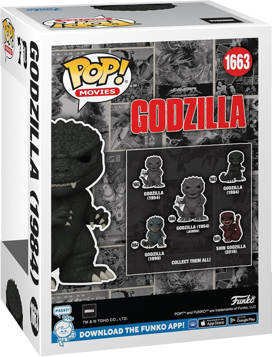 Funko Pop! Movies: Godzilla 70th Anniversary - Godzilla 1984 with Chase, (Style May Vary