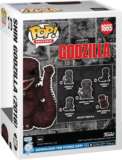 Funko Pop! Movies: Godzilla 70th - Godzilla 2016 - Collectable Vinyl Figure - Gift Idea - Official Merchandise - Toys for Kids & Adults - Movies Fans - Model Figure for Collectors and Display