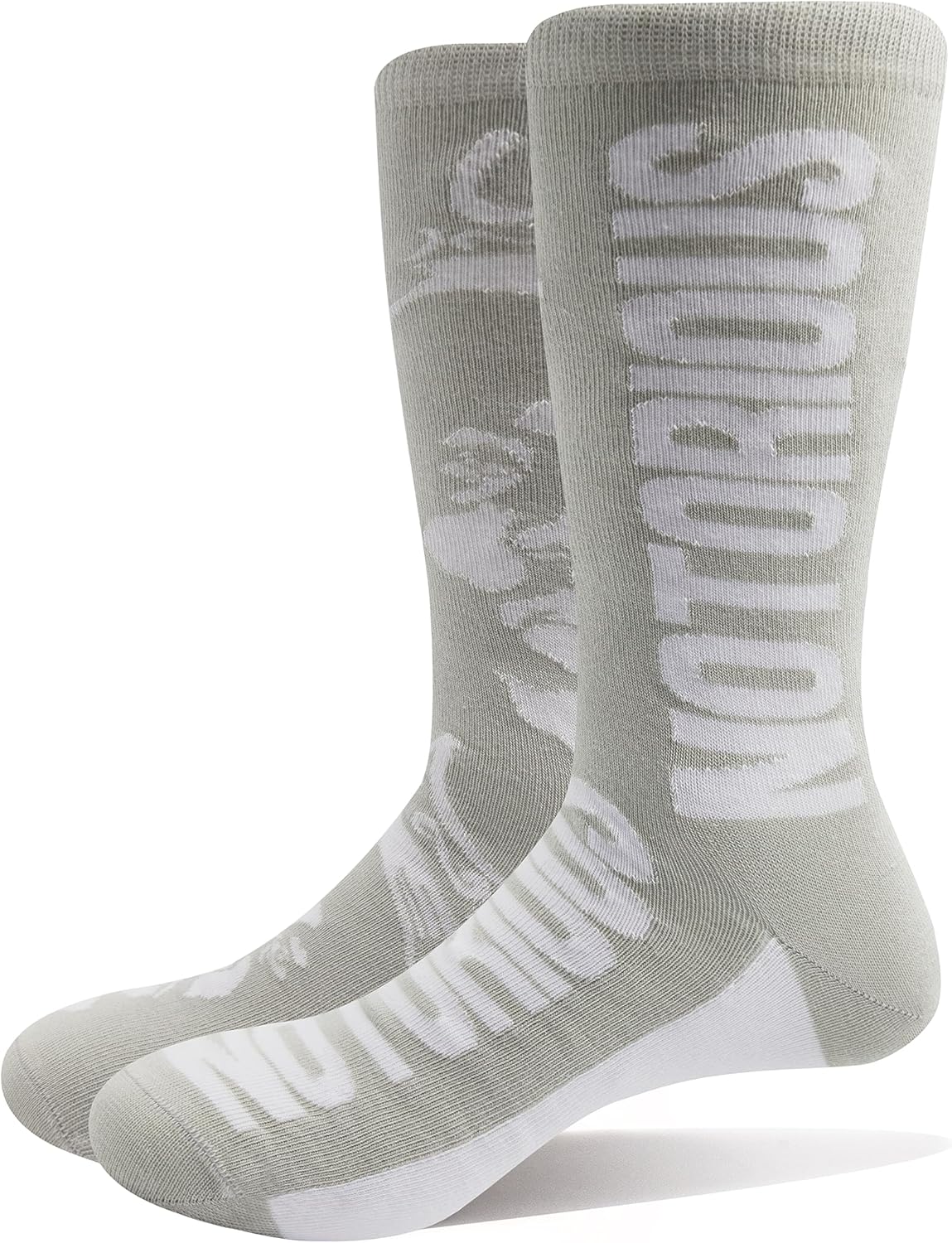 Biggie Smalls Unisex Adult Crown Ankle Socks (7 UK-11 UK) (Grey/White