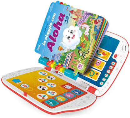 Clementoni - 16430 - Sapientino - Page Girapagina - Electronic Book for Children, Educational Game 2 Years, Interactive Book, Electronic Talking Book, Acoustic Learning, Approach to Reading, with