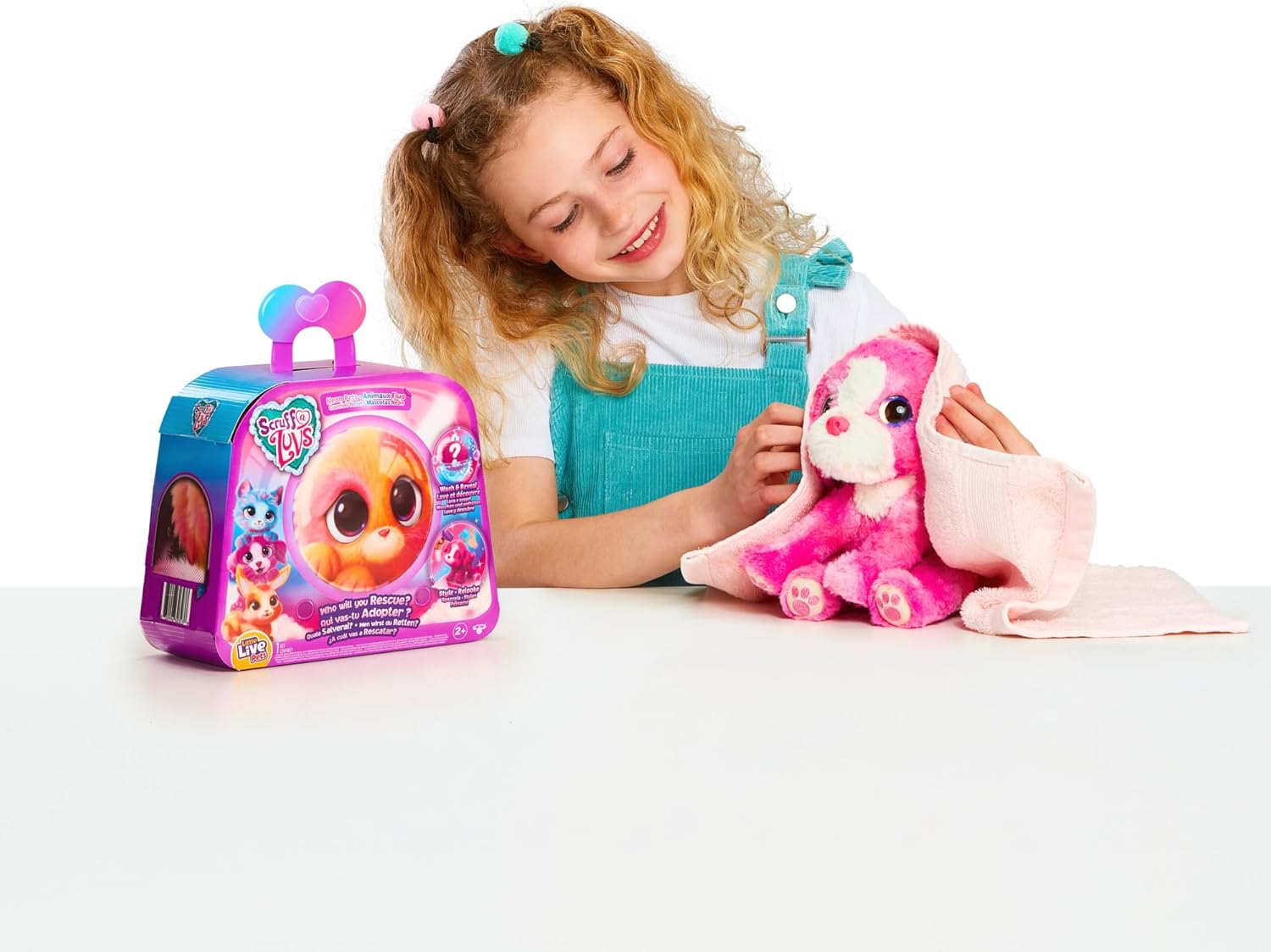 Little Live Pets Cancelled Scruff-a-Luvs - Neon Pets| Mystery Animal Reveal. Wash, Groom and Rescue A Cute Neon Colored Plush Pet