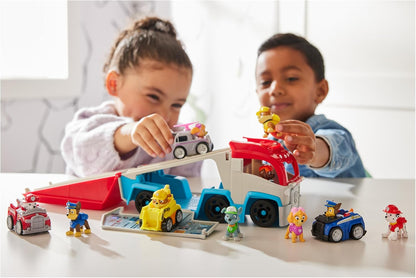 Paw Patrol: Pup Squad Patroller Team Vehicle, Toy Lorry with Collectible Chase Toy Car, Kids’ Toys for Boys & Girls Aged 3+
