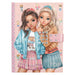 Depesche TOPModel Team Teddy 13229 Diary with Number Code and Sound, Book with Model Motif and 80 Lined and Colourful Illustrated Pages