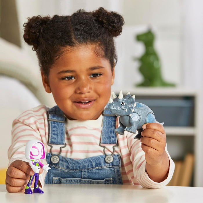 Hasbro Marvel Spidey and his Amazing Friends Hero Dino WEBS Ghost