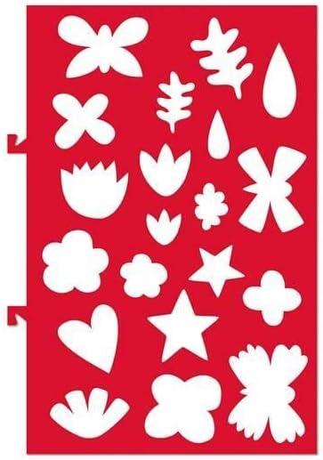 Avenir 6301895 Ausmalspiel Fantasiegarten, 4in1 Aktivitätenbuch, DIY Kreativ-Set mit Ausmalbildern, Stempel, Schablonen und Rätselspielen, für Kinder ab 3 Jahren