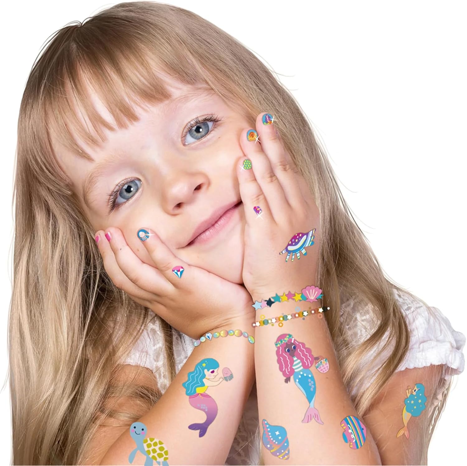 Avenir - Nail Stickers And Tattoos - Mermaid (58Na218204)