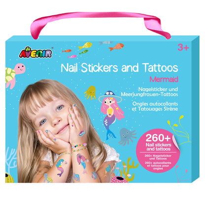 Avenir - Nail Stickers And Tattoos - Mermaid (58Na218204)