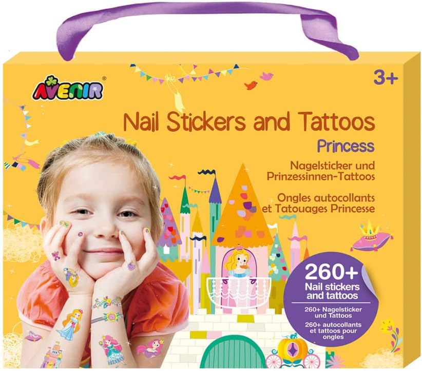 Avenir - Nail Stickers And Tattoos - Princess (58Na218206)