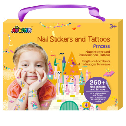 Avenir - Nail Stickers And Tattoos - Princess (58Na218206)
