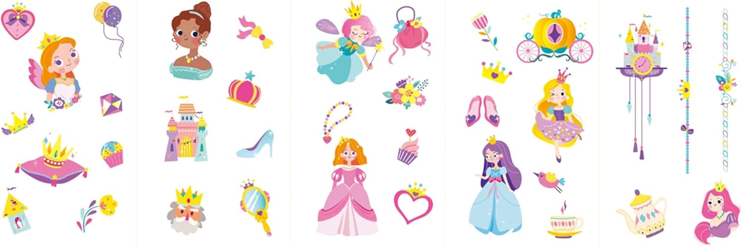 Avenir - Nail Stickers And Tattoos - Princess (58Na218206)