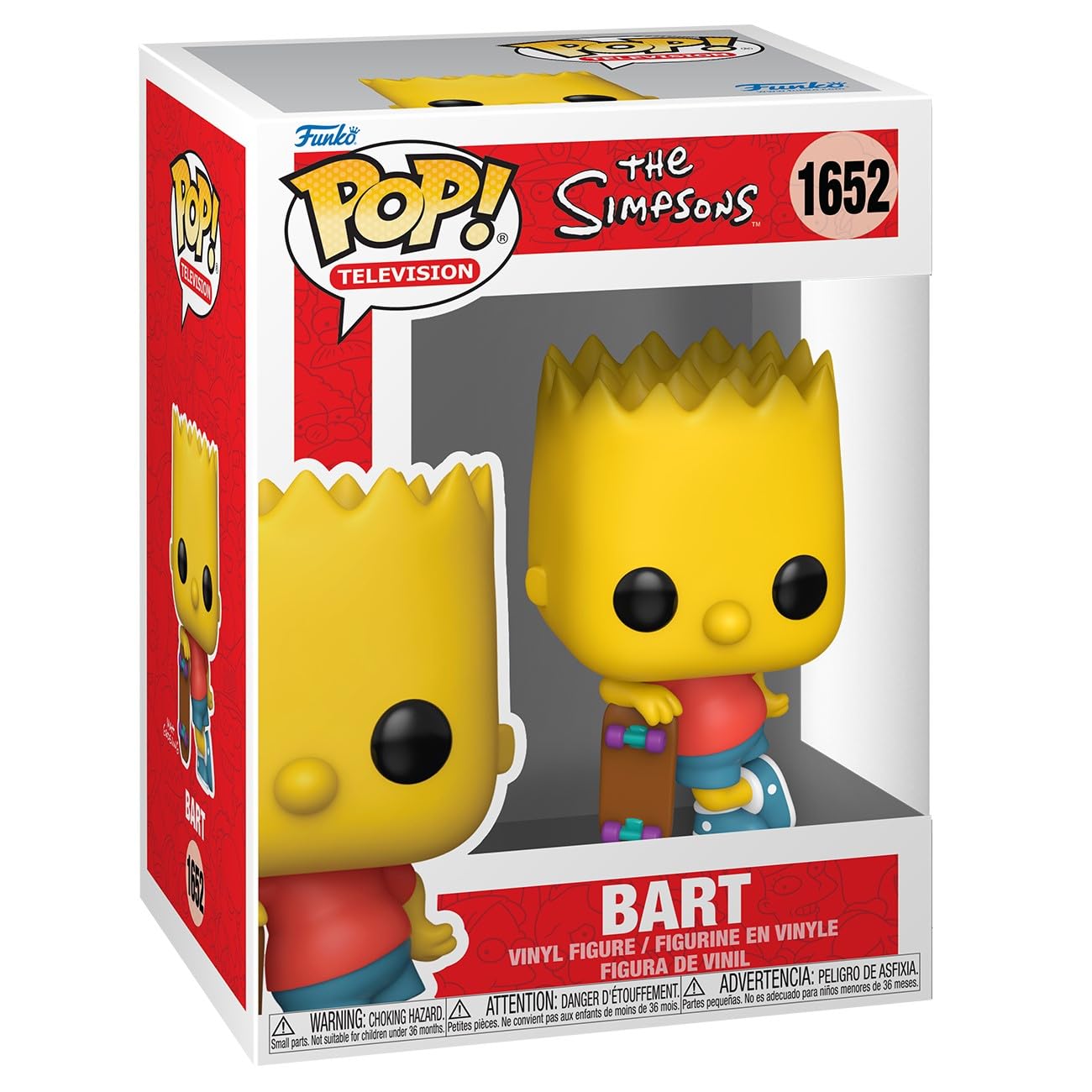 Funko Pop! TV: Simpsons 0 - Bart Simpson - The Simpsons - Figurine en Vinyle à Collectionner - Idée de Cadeau - Produits Officiels - Jouets pour Les Enfants et Adultes - TV Fans
