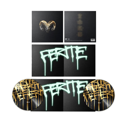 Ferite Vinile Picture Disc Dark Glow Autografato