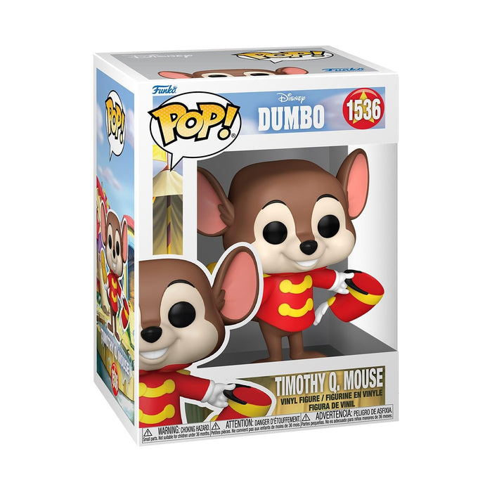 Funko Pop! Disney: Dumbo – Timothy Q.Mouse - Collectable Vinyl Figure - Gift Idea - Official Merchandise - Toys for Kids & Adults - Movies Fans - Model Figure for Collectors and Display