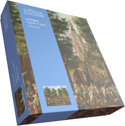 The Grote Markt at The Hague - National Gallery 1000 Piece Jigsaw Puzzle Collection For Adults Size 66cm x 50cm