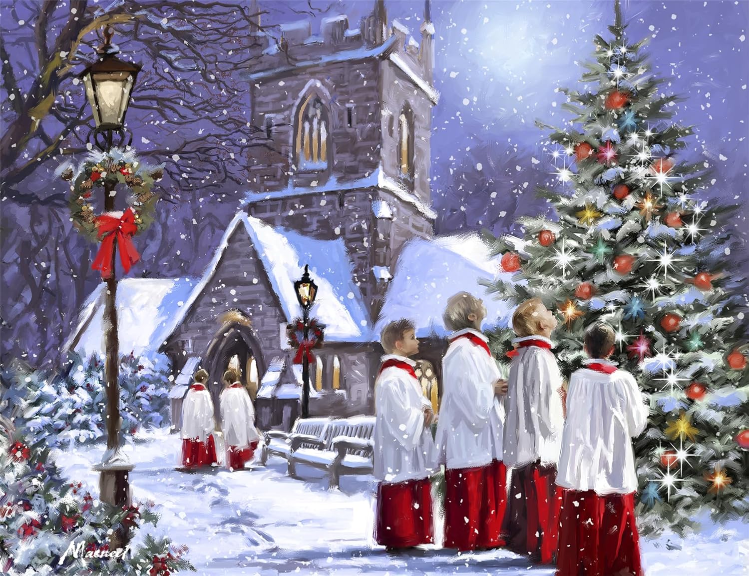 The Christmas Choir - Puzzle da 500 pezzi