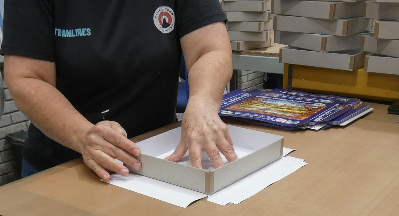 Explore Europe with Prisoners of Geography 500-Piece Jigsaw Map – A Fascinating Insight into Europe’s Geography and Politics - Size 50 x 38 CM