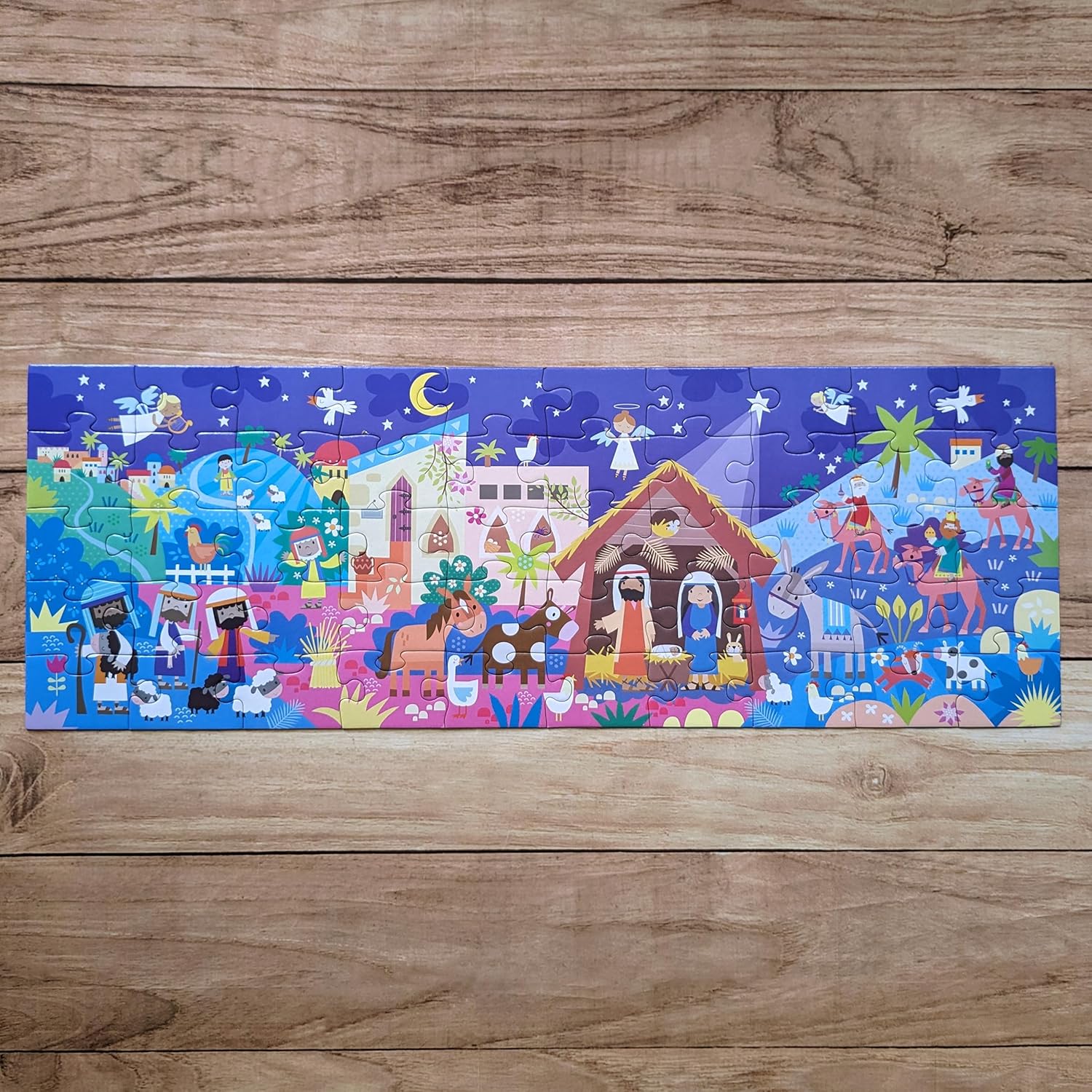 North Parade Publishing BIPZ03 The Nativity Bible Stories Jigsaw Puzzle, Multicoloured, Large