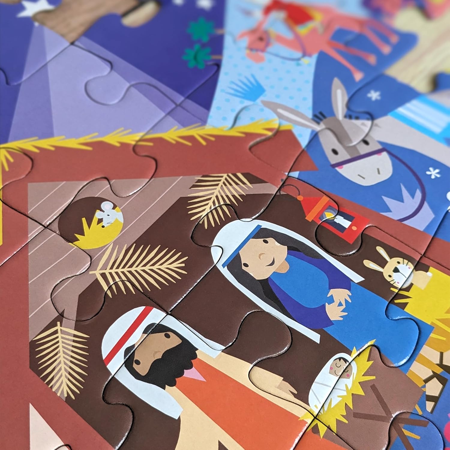 North Parade Publishing BIPZ03 The Nativity Bible Stories Jigsaw Puzzle, Multicoloured, Large