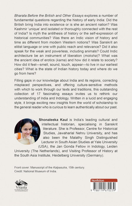 Bharata Before the British and Other Essays