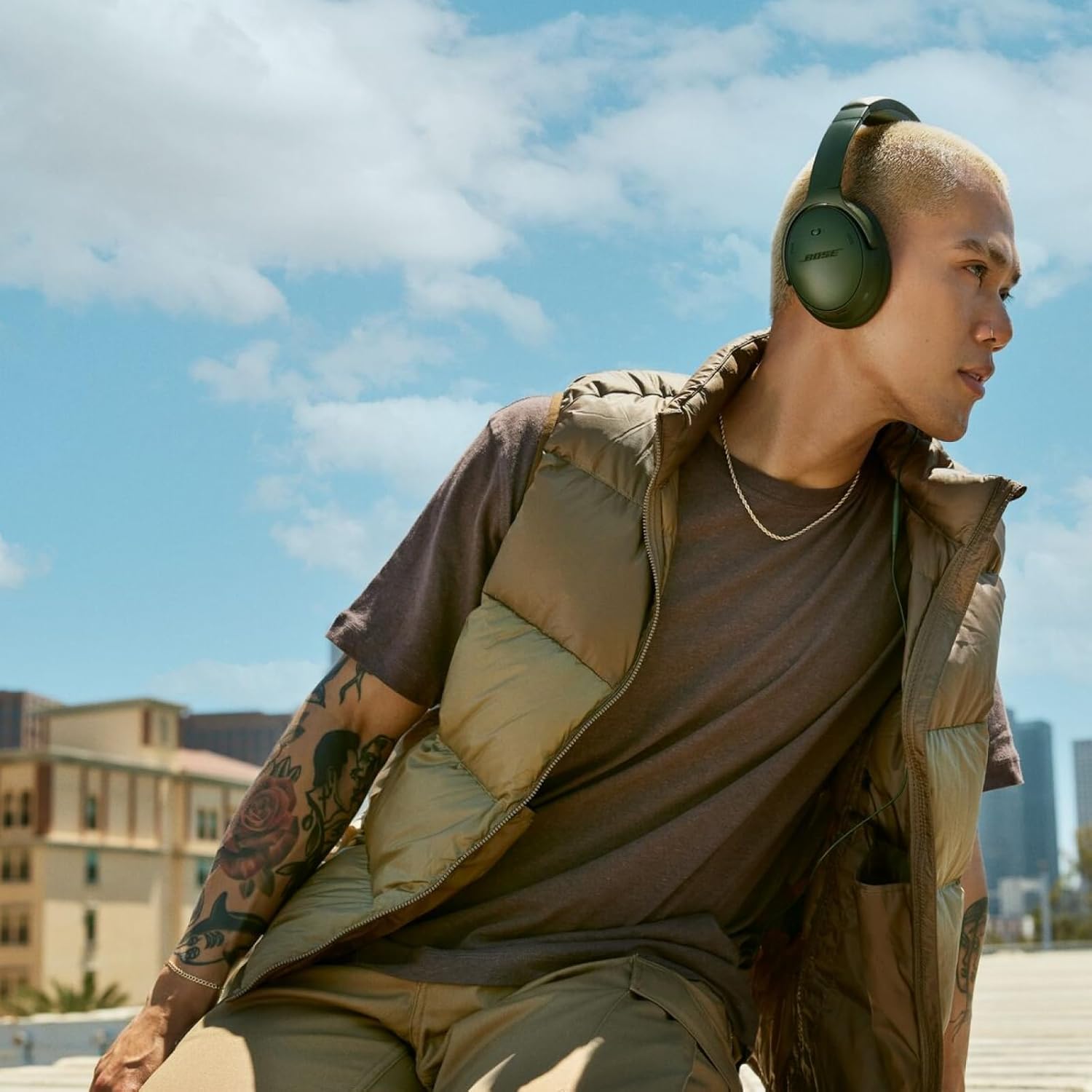 Bose - Quietcomfort Anc Bluetooth Over-Ear Headphones